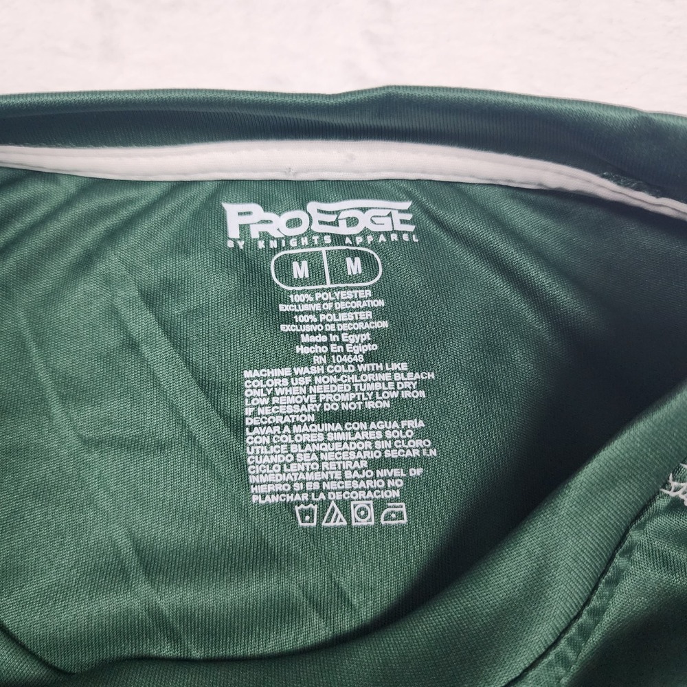 Michigan State Spartans Shirt Mens Medium Green NWT Pro Edge NCAA Performance - Picture 4 of 8